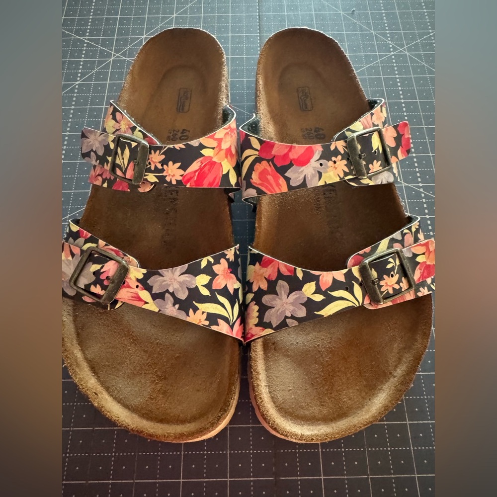 Birkenstock Sandals. Size 10 (40) worn but still in great shape!